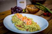 Bulgur 'Risotto' with Shrimps